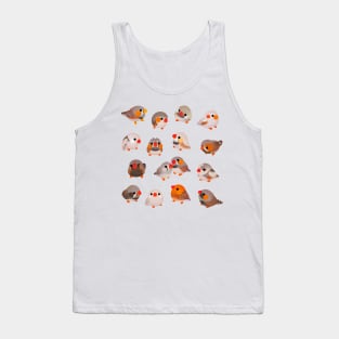 Zebra finch Tank Top